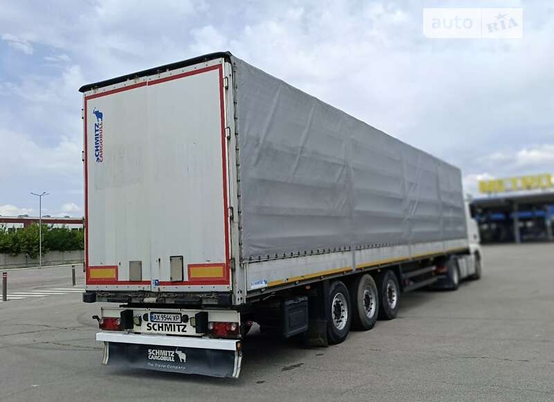 Бортовой полуприцеп Schmitz Cargobull S01 2008 в Харькове