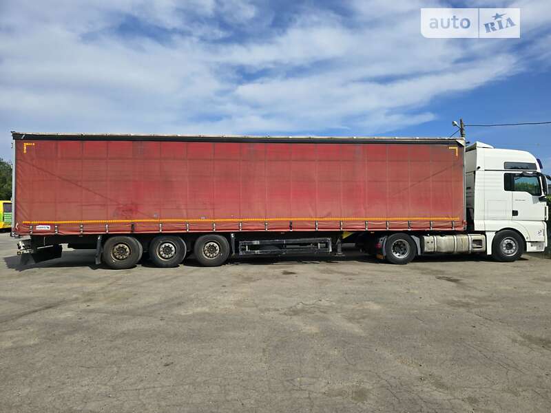Тентованный борт (штора) - полуприцеп Schmitz Cargobull S01 2011 в Запорожье