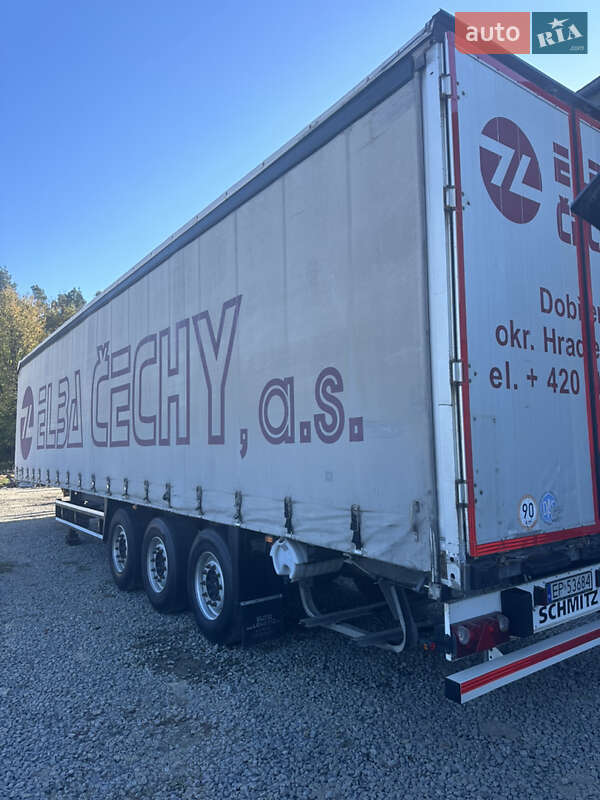 Тентований борт (штора) - напівпричіп Schmitz Cargobull S01 2005 в Хмельницькому