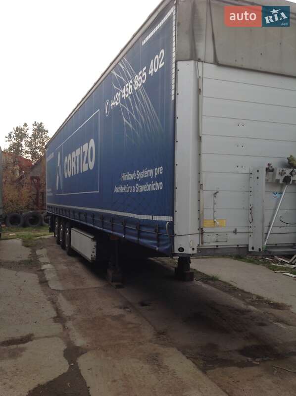 Тентованный борт (штора) - полуприцеп Schmitz Cargobull S01 2007 в Мукачево