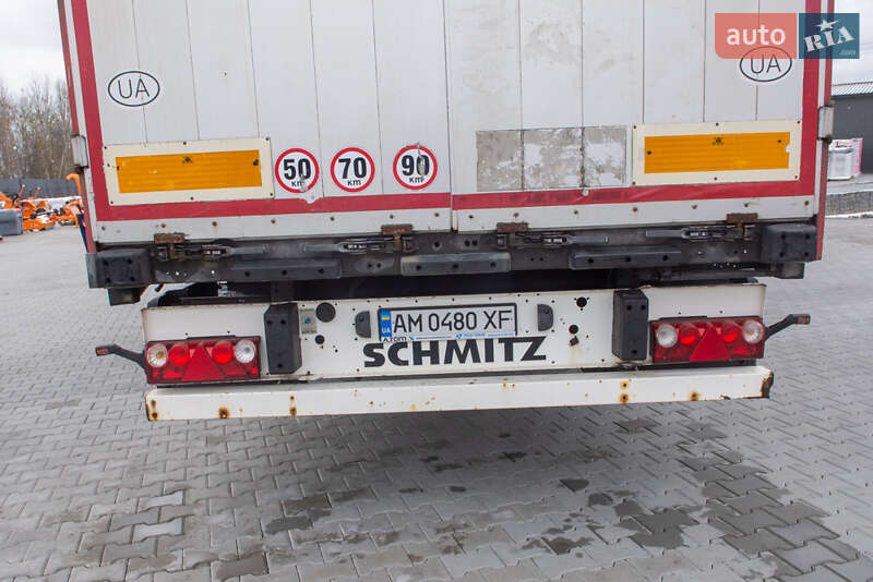 Тентований борт (штора) - напівпричіп Schmitz Cargobull S01 2006 в Житомирі