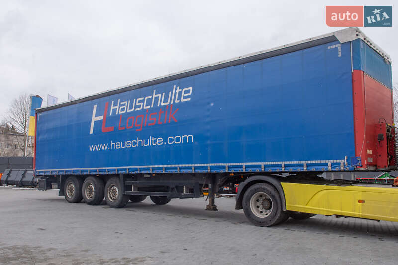 Тентований борт (штора) - напівпричіп Schmitz Cargobull S01 2006 в Житомирі