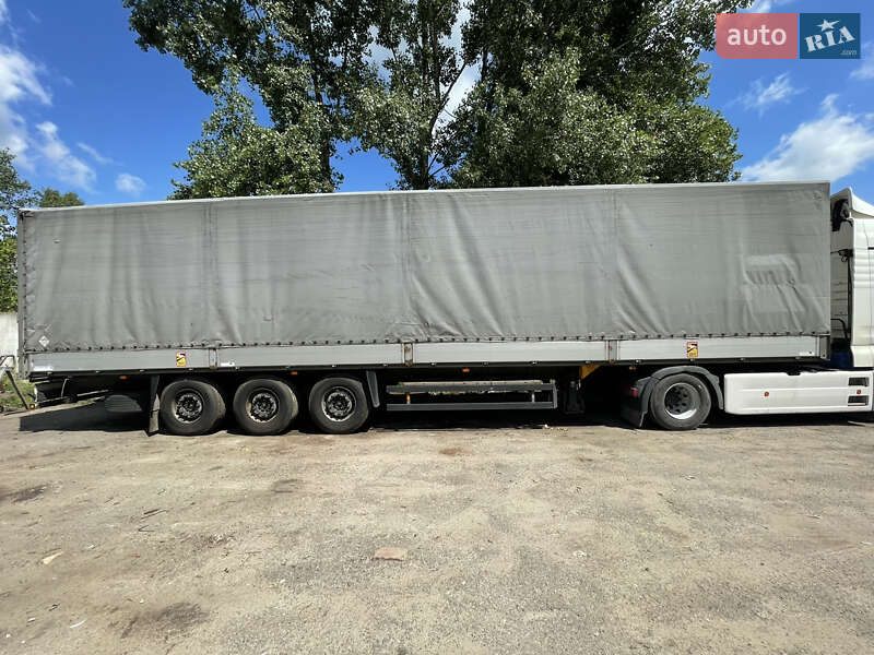 Тентованный борт (штора) - полуприцеп Schmitz Cargobull S01 2007 в Белогородке