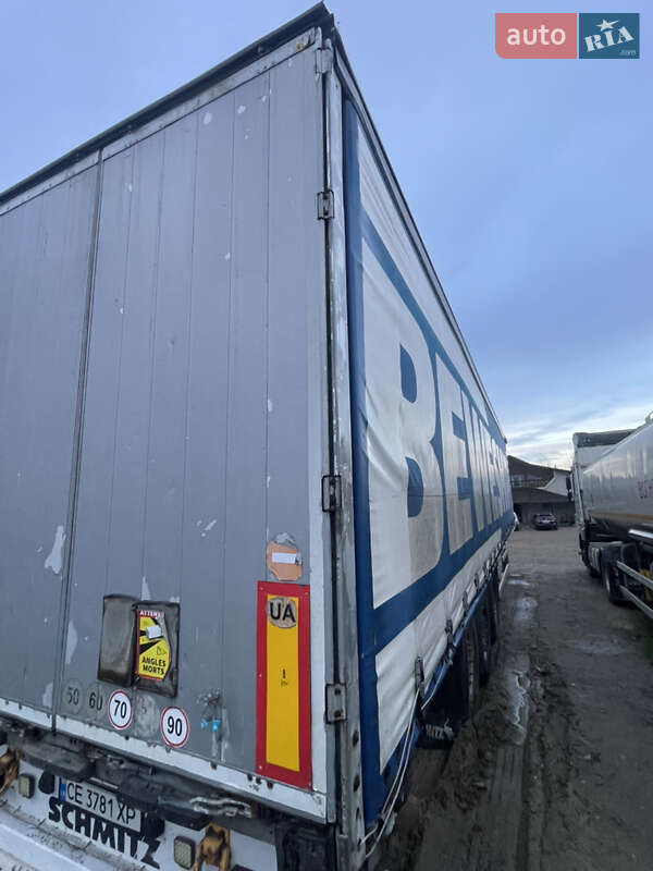 Тентованный борт (штора) - полуприцеп Schmitz Cargobull S01 2005 в Глыбокой фото 5 Тентованный борт (штора) - полуприцеп Schmitz Cargobull S01 2005 в Глыбокой