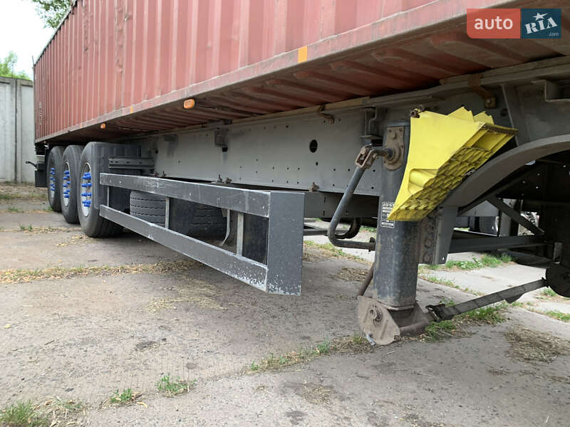 Контейнеровоз полуприцеп Schmitz Cargobull S01 2007 в Прилуках