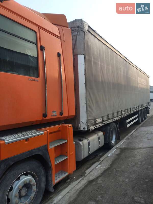 Тентованный борт (штора) - полуприцеп Schmitz Cargobull S01 2004 в 