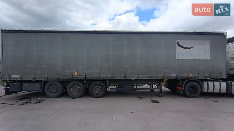 Тентованный борт (штора) - прицеп Schmitz Cargobull S01 2009 в Сарнах