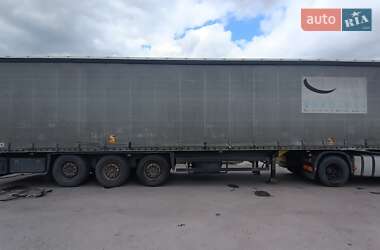 Тентованный борт (штора) - прицеп Schmitz Cargobull S01 2009 в 