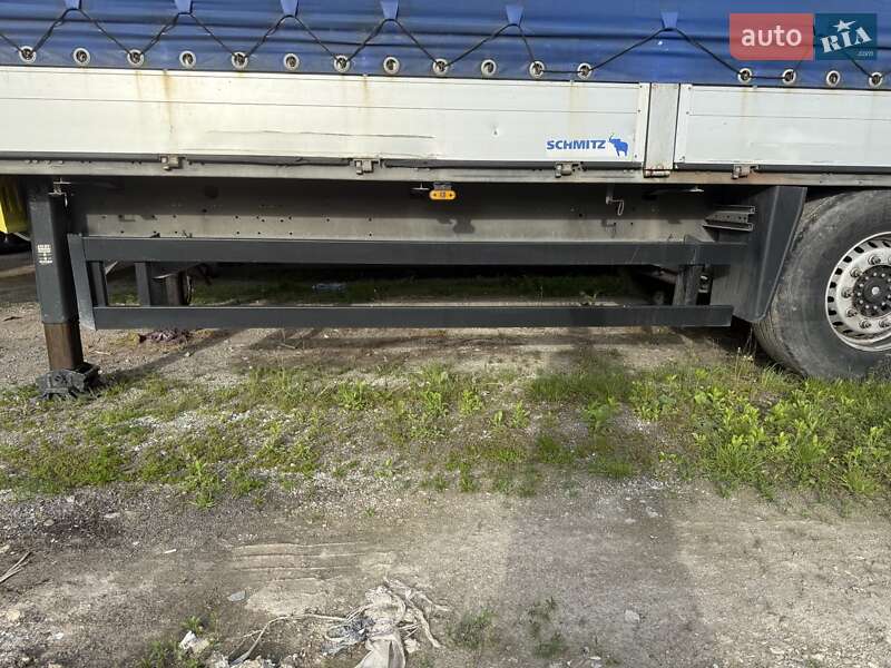 Тентованный борт (штора) - полуприцеп Schmitz Cargobull S01 2007 в Тернополе