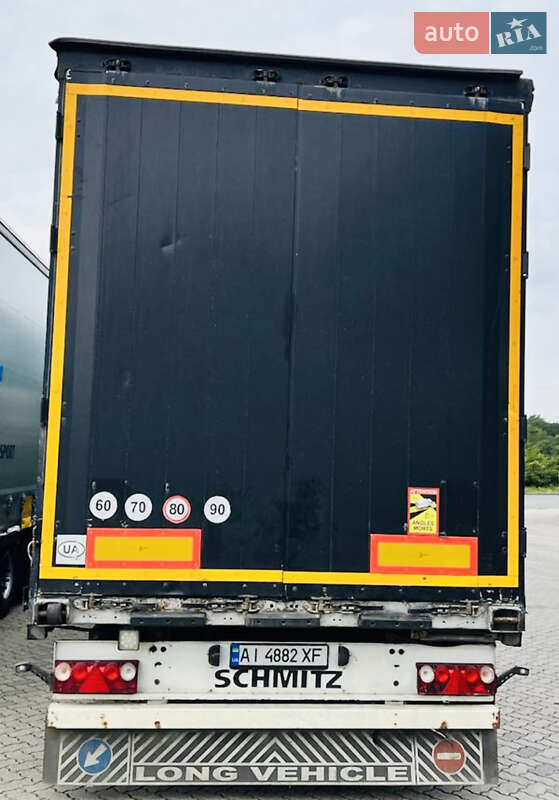 Тентованный борт (штора) - полуприцеп Schmitz Cargobull S01 2010 в Луцке