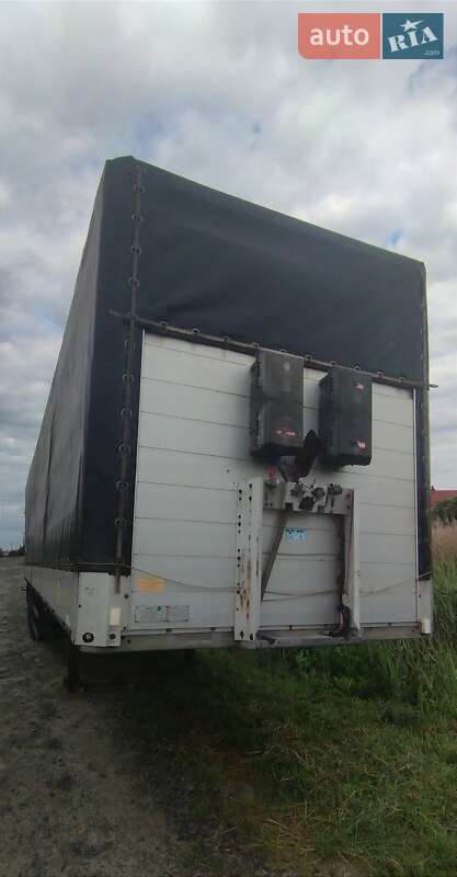 Тентованный борт (штора) - полуприцеп Schmitz Cargobull S01 2006 в Ковеле