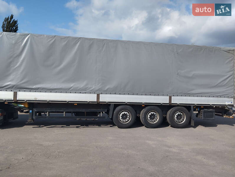Тентованный борт (штора) - полуприцеп Schmitz Cargobull S01 2012 в 
