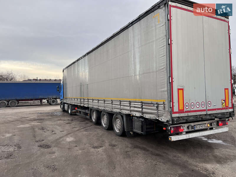 Тентований борт (штора) - напівпричіп Schmitz Cargobull S01 2010 в Львові