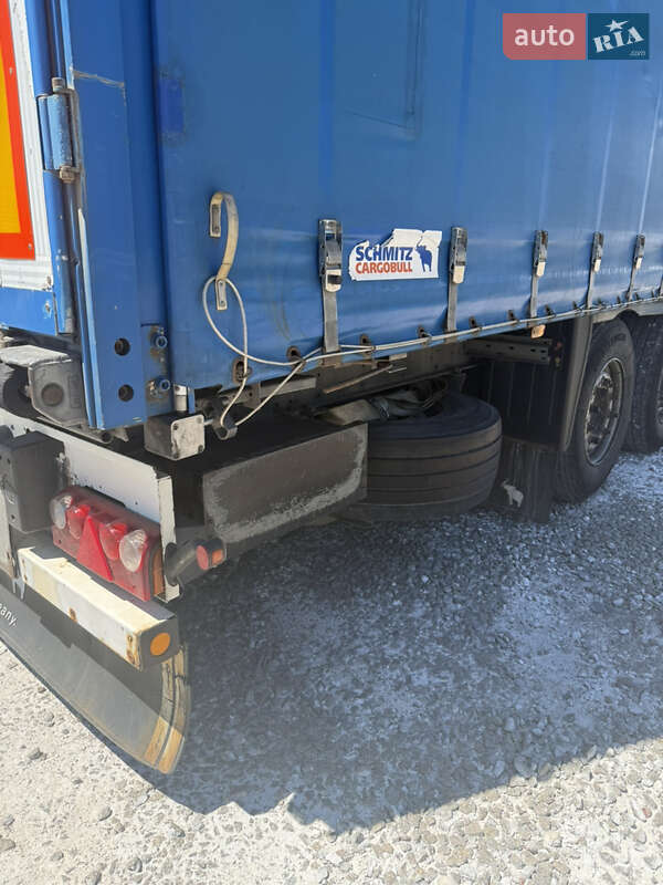 Тентований борт (штора) - напівпричіп Schmitz Cargobull S01 2007 в Львові