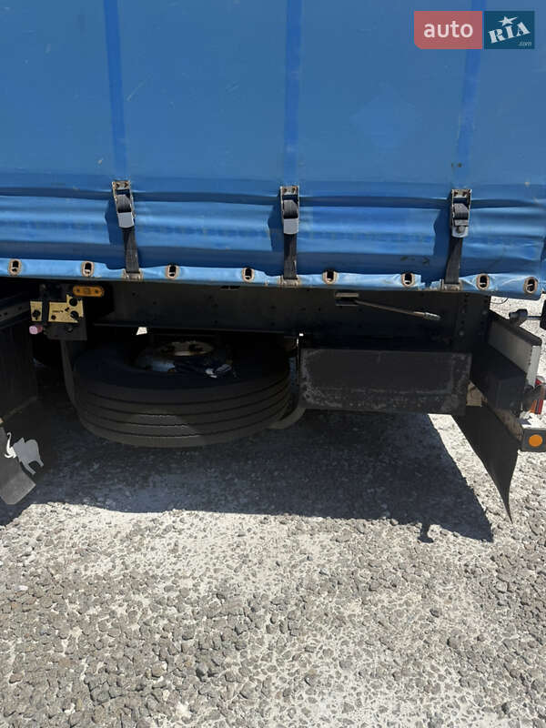 Тентований борт (штора) - напівпричіп Schmitz Cargobull S01 2007 в Львові