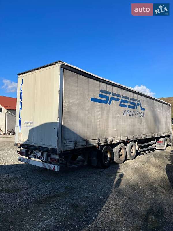 Тентованный борт (штора) - полуприцеп Schmitz Cargobull S01 1998 в Львове