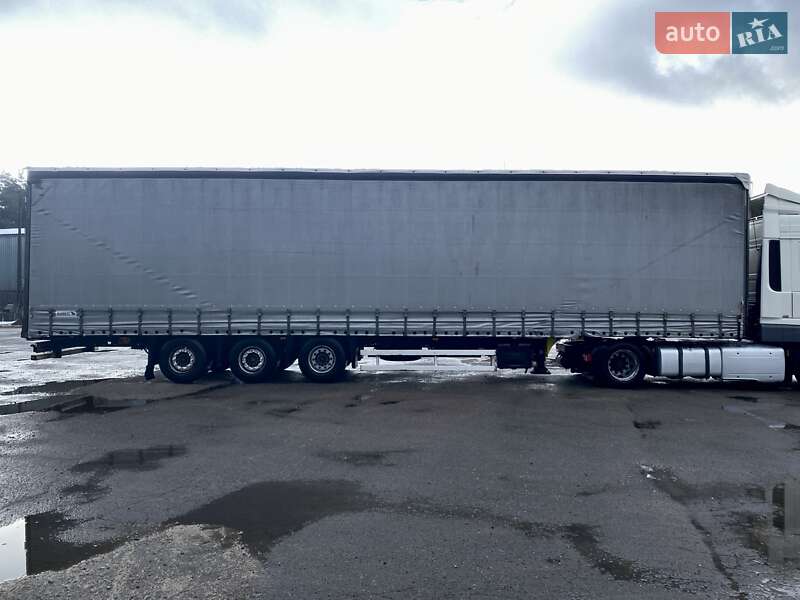 Тентований борт (штора) - напівпричіп Schmitz Cargobull S01 2008 в Києві