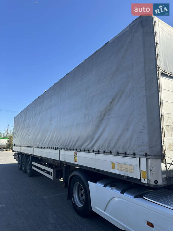 Тентованный борт (штора) - полуприцеп Schmitz Cargobull S01 2002 в 