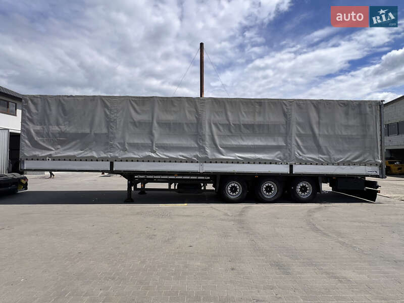 Тентований борт (штора) - напівпричіп Schmitz Cargobull S01 2011 в Тячеві