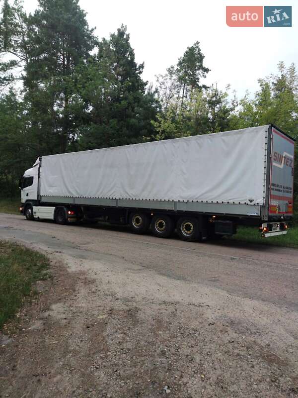 Тентованный борт (штора) - полуприцеп Schmitz Cargobull S01 2008 в 