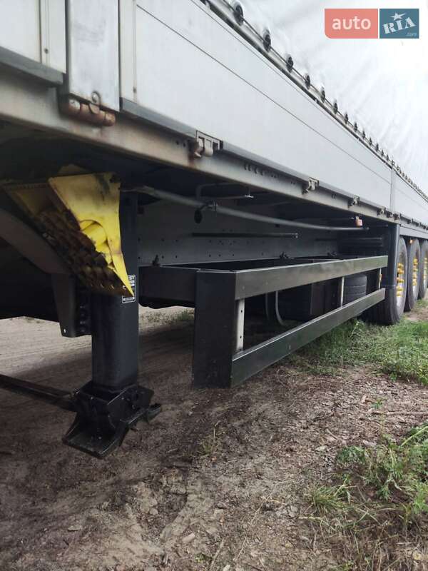 Тентований борт (штора) - напівпричіп Schmitz Cargobull S01 2008 в Києві