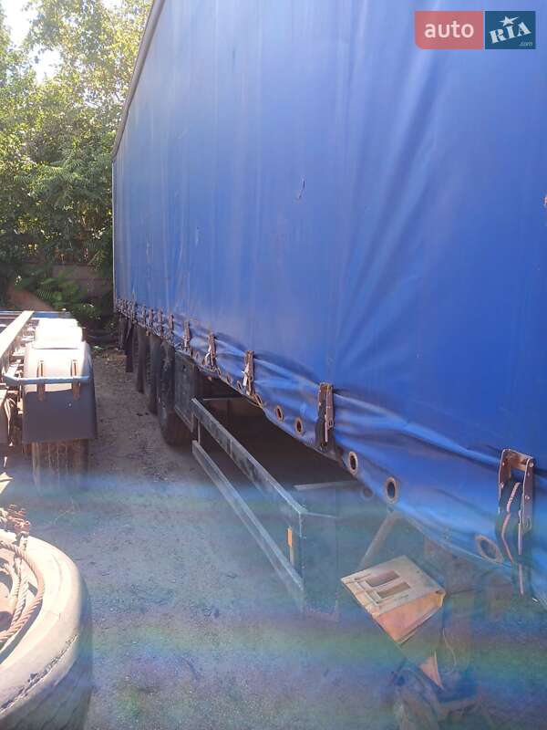 Тентованный борт (штора) - полуприцеп Schmitz Cargobull S01 2002 в Одессе фото 4 Тентованный борт (штора) - полуприцеп Schmitz Cargobull S01 2002 в Одессе