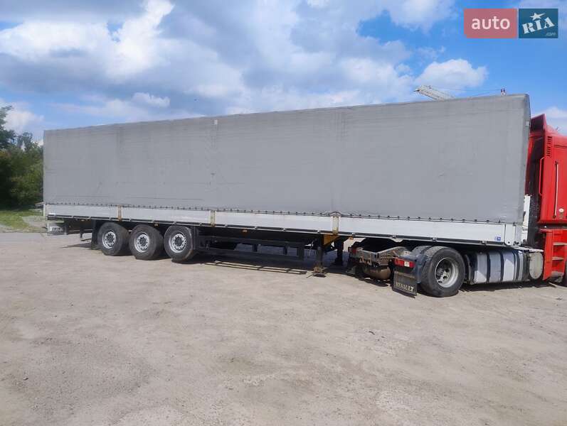 Тентованный борт (штора) - полуприцеп Schmitz Cargobull S01 2008 в 