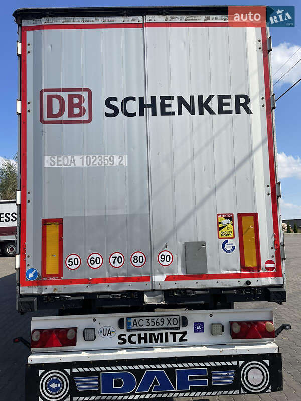 Тентованный борт (штора) - полуприцеп Schmitz Cargobull S01 2010 в Вараше фото 4 Тентованный борт (штора) - полуприцеп Schmitz Cargobull S01 2010 в Вараше