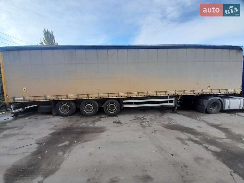 Тентованный борт (штора) - полуприцеп Schmitz Cargobull S01 2006 в Ровно