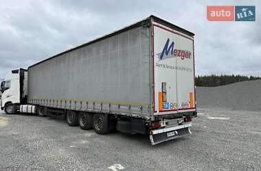 Тентований борт (штора) - напівпричіп Schmitz Cargobull S01 2008 в Ковелі