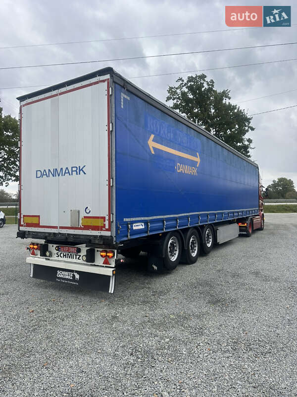 Тентованный борт (штора) - полуприцеп Schmitz Cargobull S01 2015 в Житомире