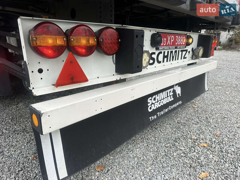 Тентованный борт (штора) - полуприцеп Schmitz Cargobull S01 2015 в Житомире