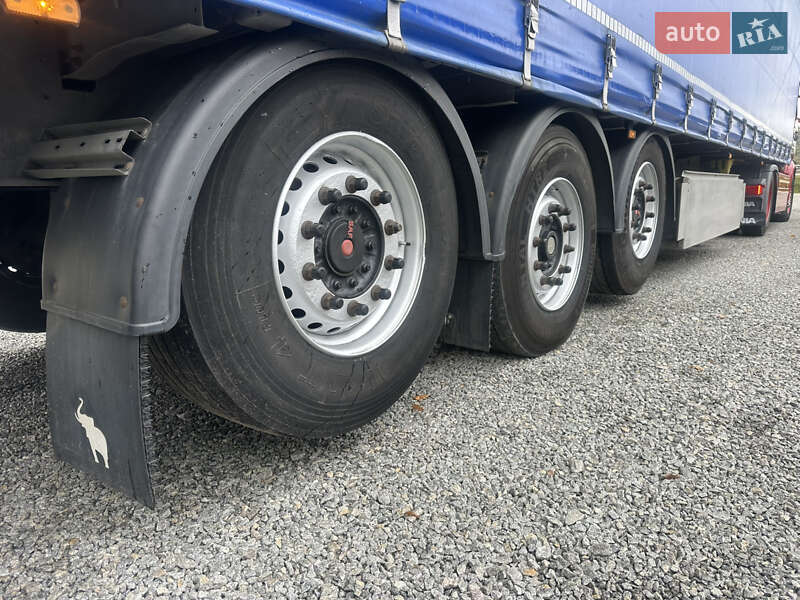 Тентованный борт (штора) - полуприцеп Schmitz Cargobull S01 2015 в Житомире