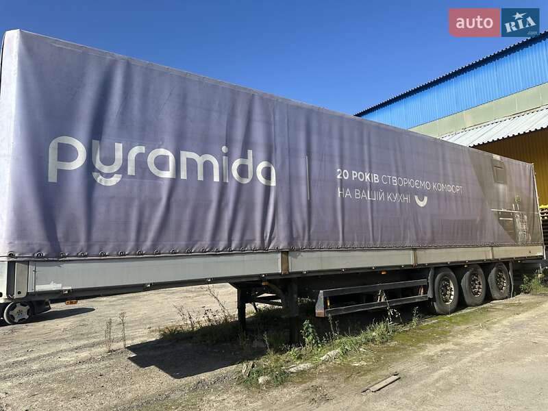 Тентованный борт (штора) - полуприцеп Schmitz Cargobull S01 2007 в Киеве