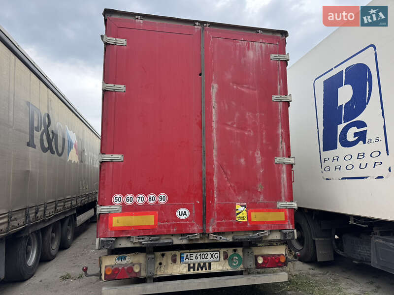 Тентованный борт (штора) - полуприцеп Schmitz Cargobull S01 2004 в Днепре