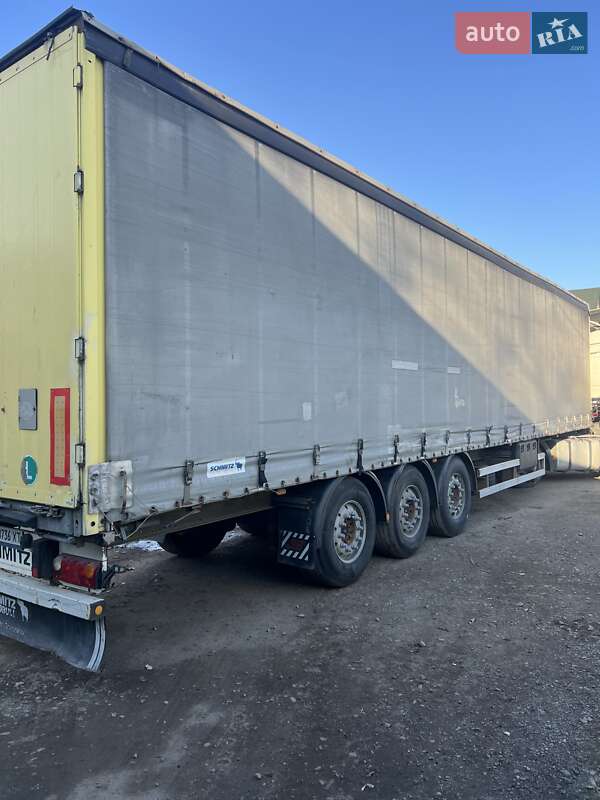 Тентованный борт (штора) - полуприцеп Schmitz Cargobull S01 2008 в Черновцах фото 4 Тентованный борт (штора) - полуприцеп Schmitz Cargobull S01 2008 в Черновцах