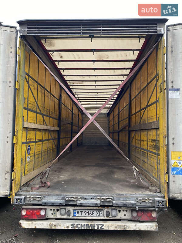 Тентований борт (штора) - напівпричіп Schmitz Cargobull S01 2010 в Болехові фото 2 Тентований борт (штора) - напівпричіп Schmitz Cargobull S01 2010 в Болехові