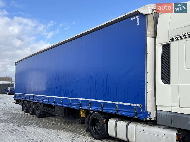 Тентованный борт (штора) - полуприцеп Schmitz Cargobull S01 2007 в Ужгороде
