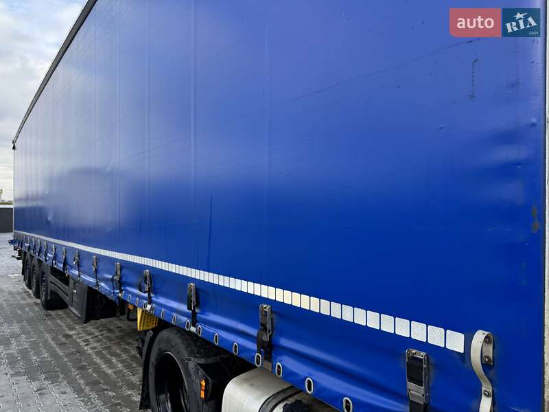 Тентованный борт (штора) - полуприцеп Schmitz Cargobull S01 2007 в Ужгороде