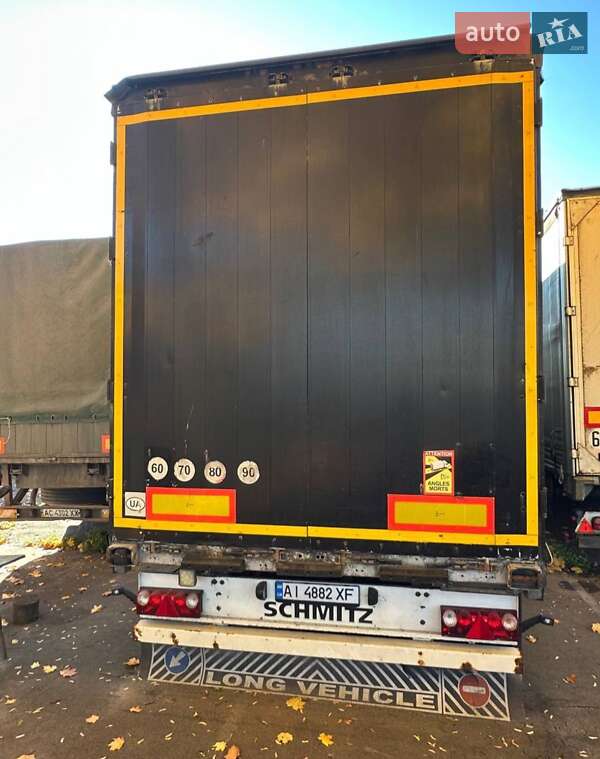 Тентованный борт (штора) - полуприцеп Schmitz Cargobull S01 2010 в Луцке