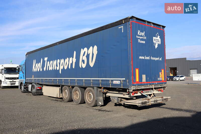 Тентованный борт (штора) - полуприцеп Schmitz Cargobull S01 2013 в Луцке