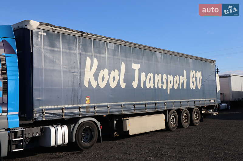 Тентованный борт (штора) - полуприцеп Schmitz Cargobull S01 2013 в Луцке