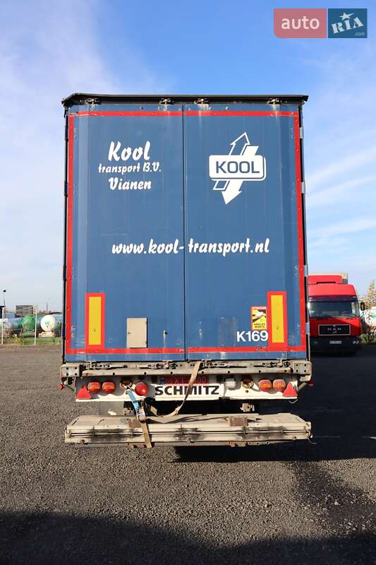 Тентованный борт (штора) - полуприцеп Schmitz Cargobull S01 2013 в Луцке