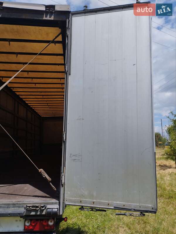 Тентованный борт (штора) - полуприцеп Schmitz Cargobull S01 2009 в Долине