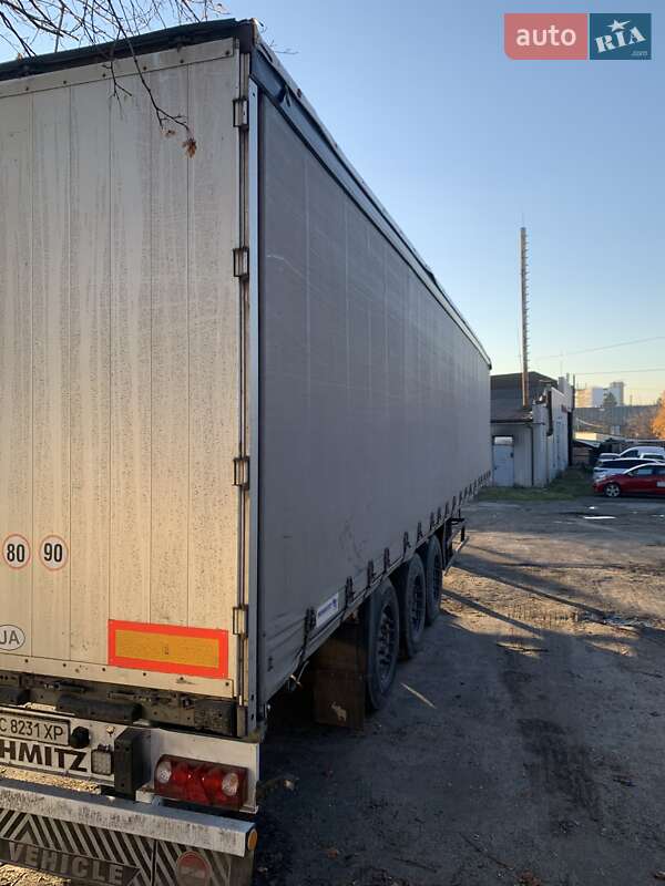 Тентований борт (штора) - напівпричіп Schmitz Cargobull S01 2004 в Луцьку фото 10 Тентований борт (штора) - напівпричіп Schmitz Cargobull S01 2004 в Луцьку