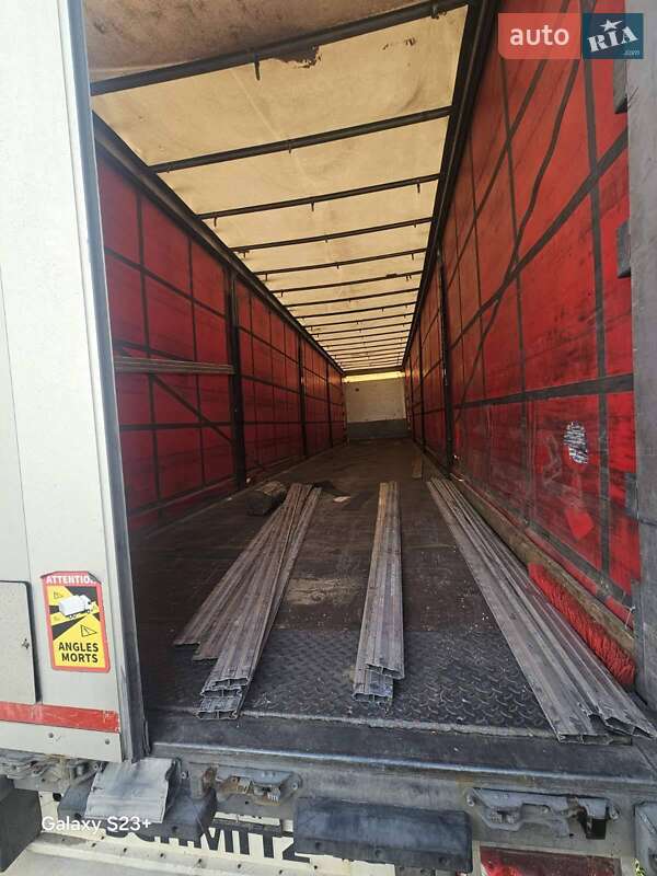 Тентованный борт (штора) - полуприцеп Schmitz Cargobull S01 2012 в Киеве