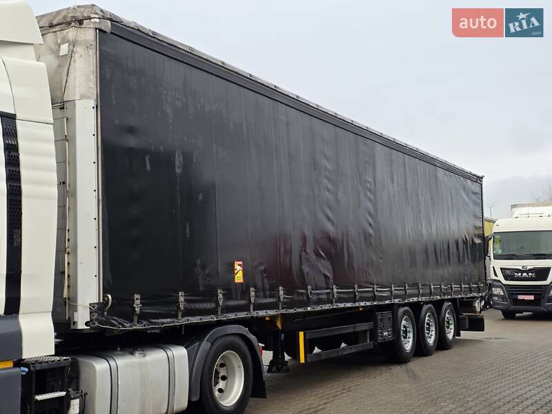 Тентований борт (штора) - напівпричіп Schmitz Cargobull S01 2007 в Рівному