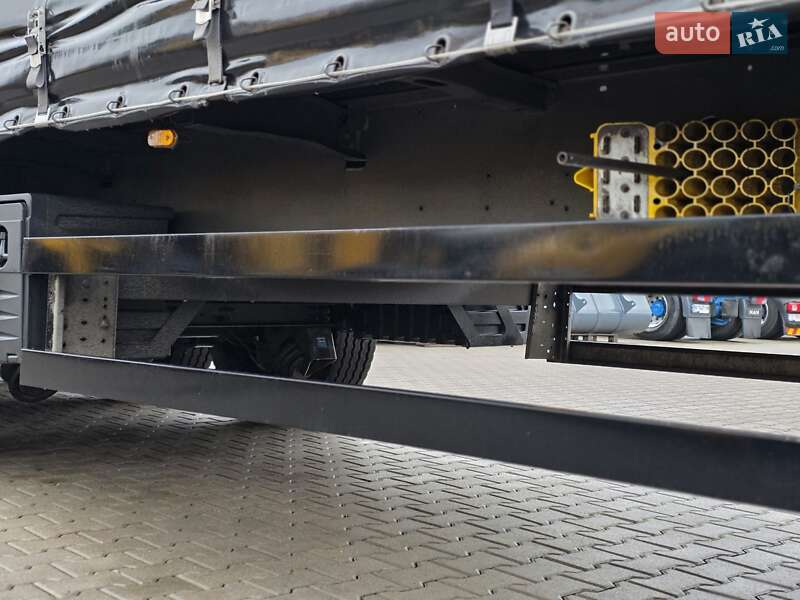Тентований борт (штора) - напівпричіп Schmitz Cargobull S01 2007 в Рівному