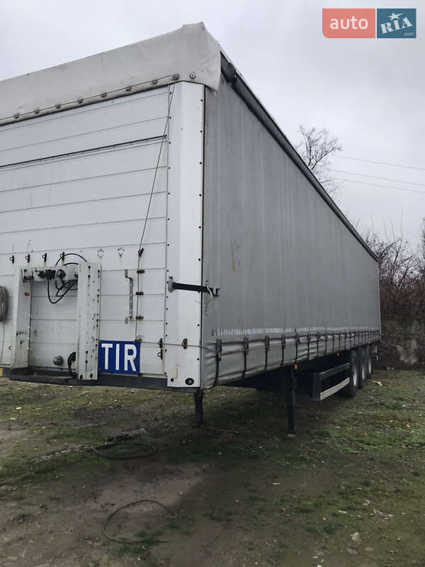 Тентований борт (штора) - напівпричіп Schmitz Cargobull S01 1999 в Обухові