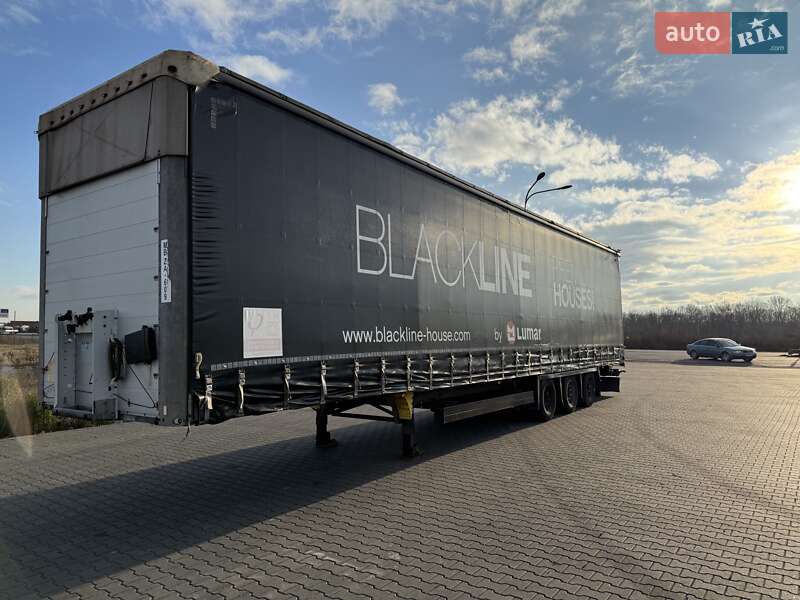 Тентованный борт (штора) - полуприцеп Schmitz Cargobull S01 2015 в Черновцах